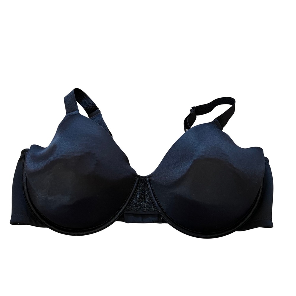 Vanity Fair Beauty Back Full Figure Underwire Bra Black 40DD 76380